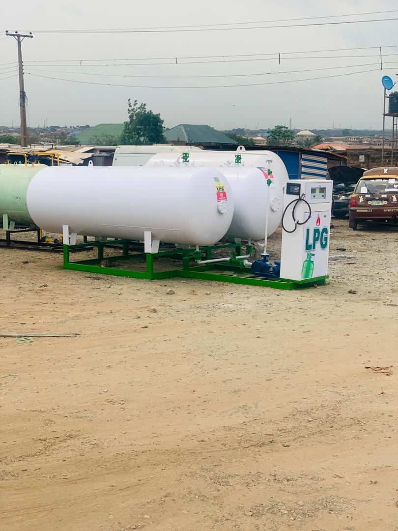 LPG storage tanks and dispensing system